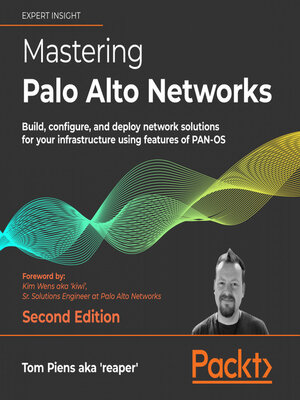 cover image of Mastering Palo Alto Networks